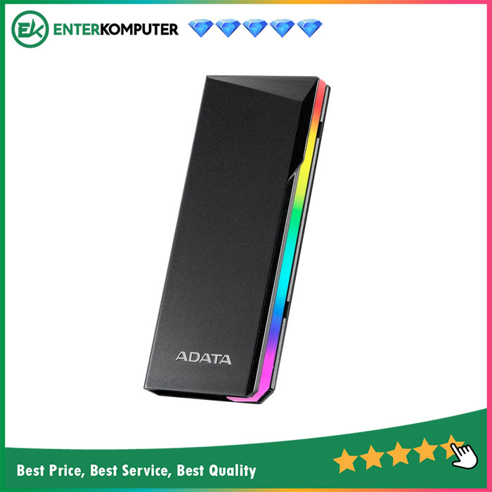 Jual ADATA EC700G M.2 PCIe/SATA SSD Enclosure with RGB Lighting ...