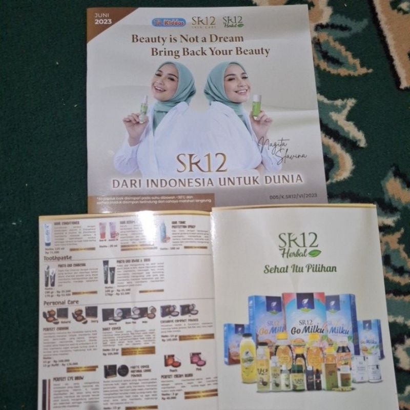 Jual KATALOG BROSUR DAFTAR HARGA PRODUK TERBARU SR12 | Shopee Indonesia