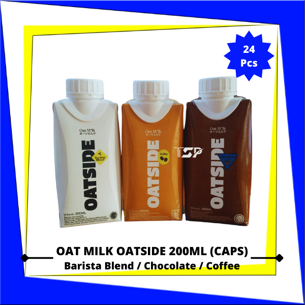 Jual OATSIDE Oat Milk (Caps) 200ml (Barista Blend / Chocolate / Coffee ...