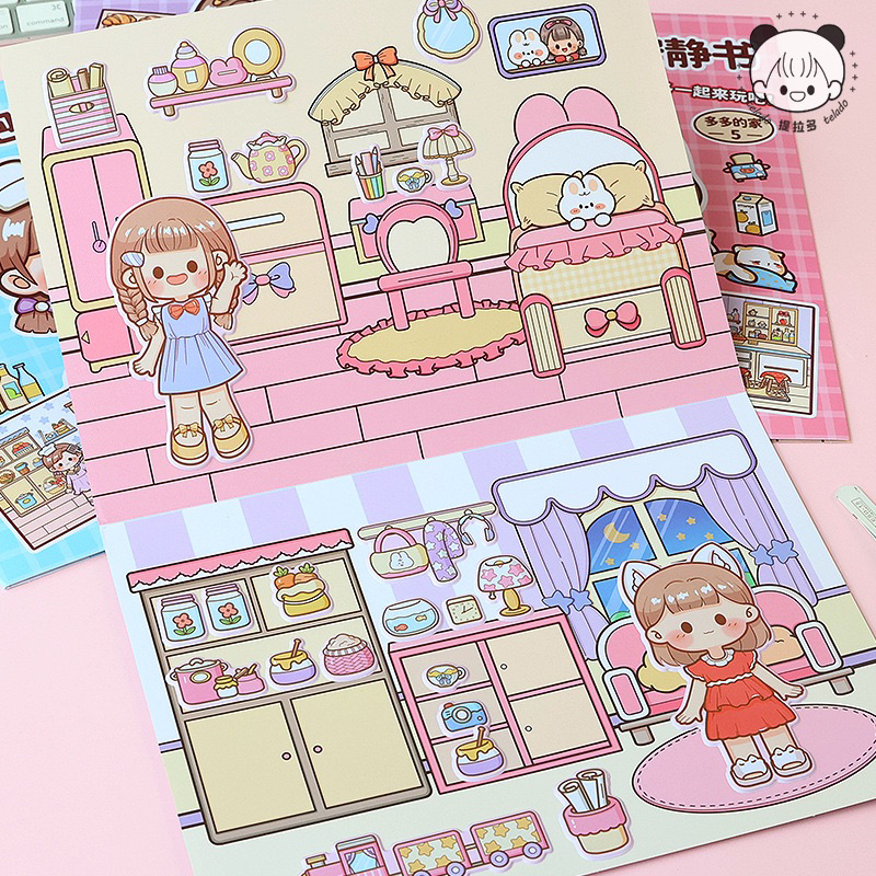 Jual Buku Stiker Quite Telado Dodojam Bubble DIY Sticker Book Edukasi ...