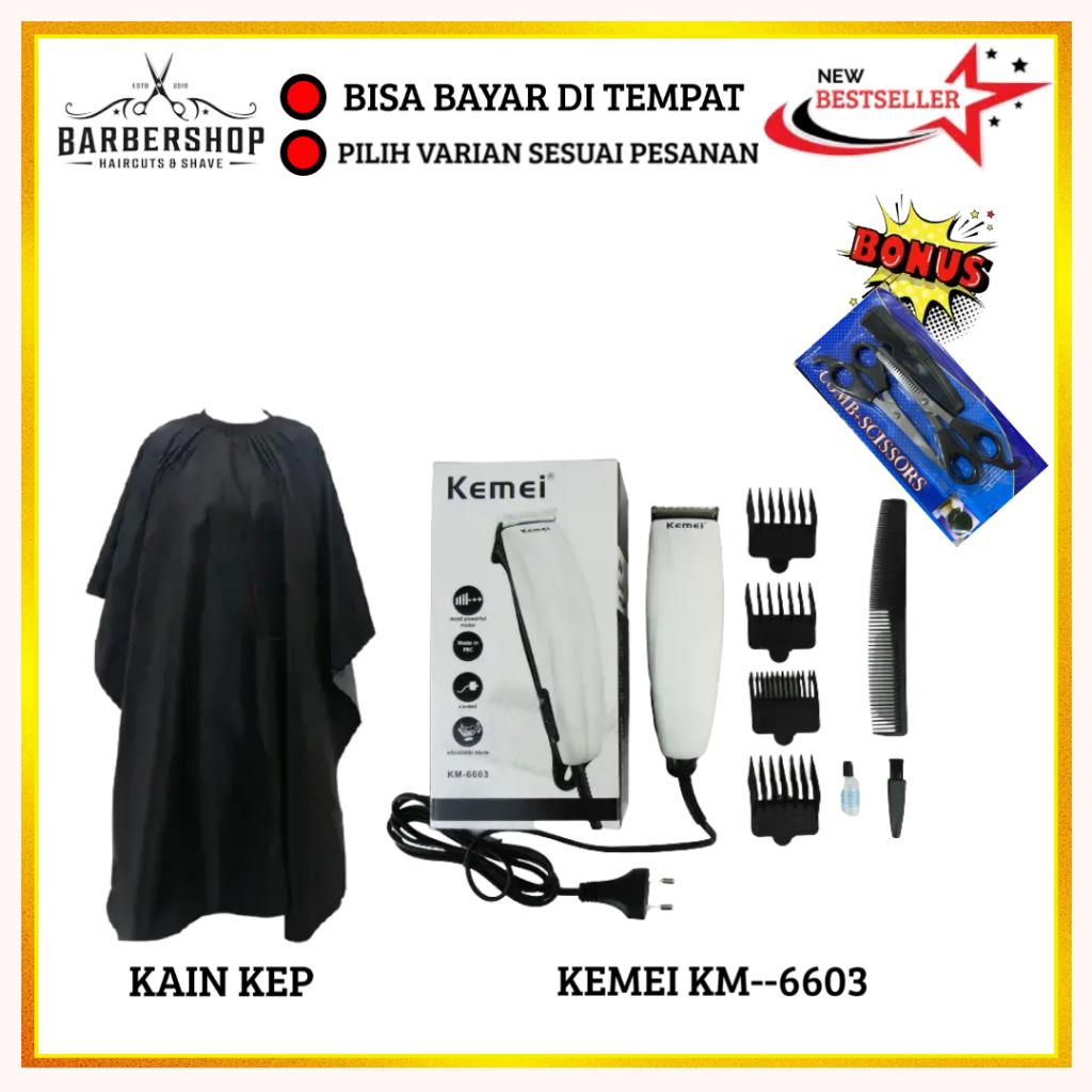 Jual Alat Cukur Rambut Mesin Cukur Rambut Mesin Potong Rambut Clipper