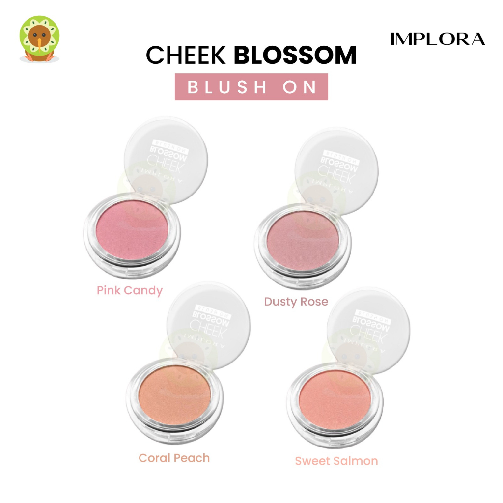 Jual IMPLORA Cheek Blossom Blush On - Perona Wajah | Shopee Indonesia
