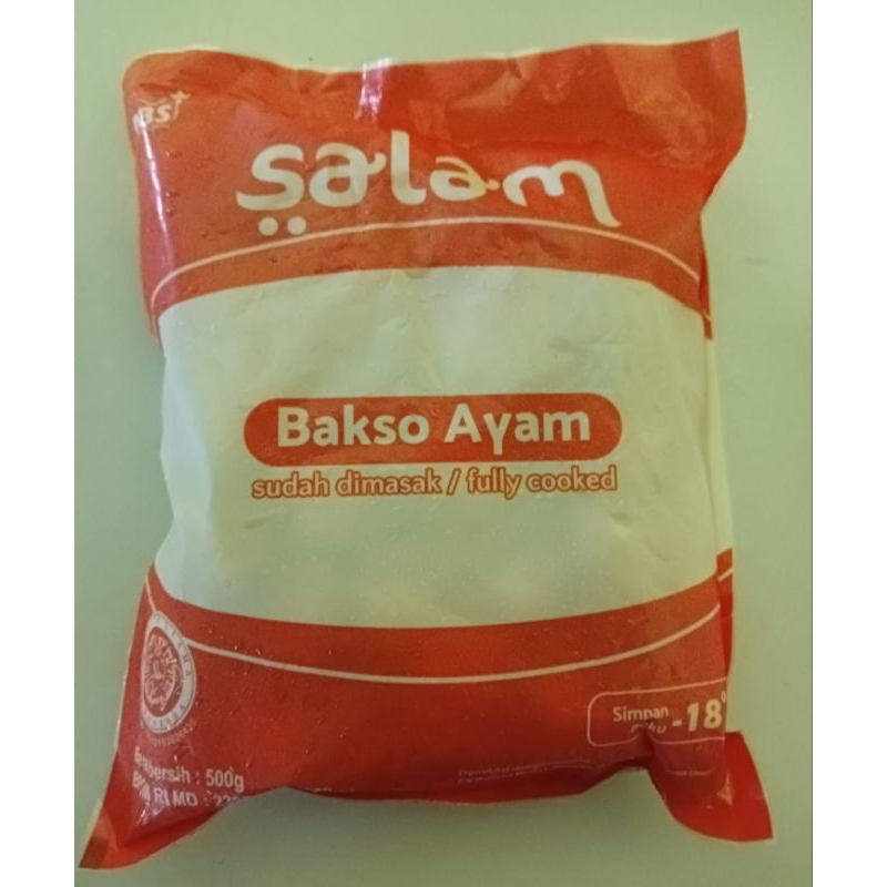 Jual Bakso Ayam Salam 500g Shopee Indonesia