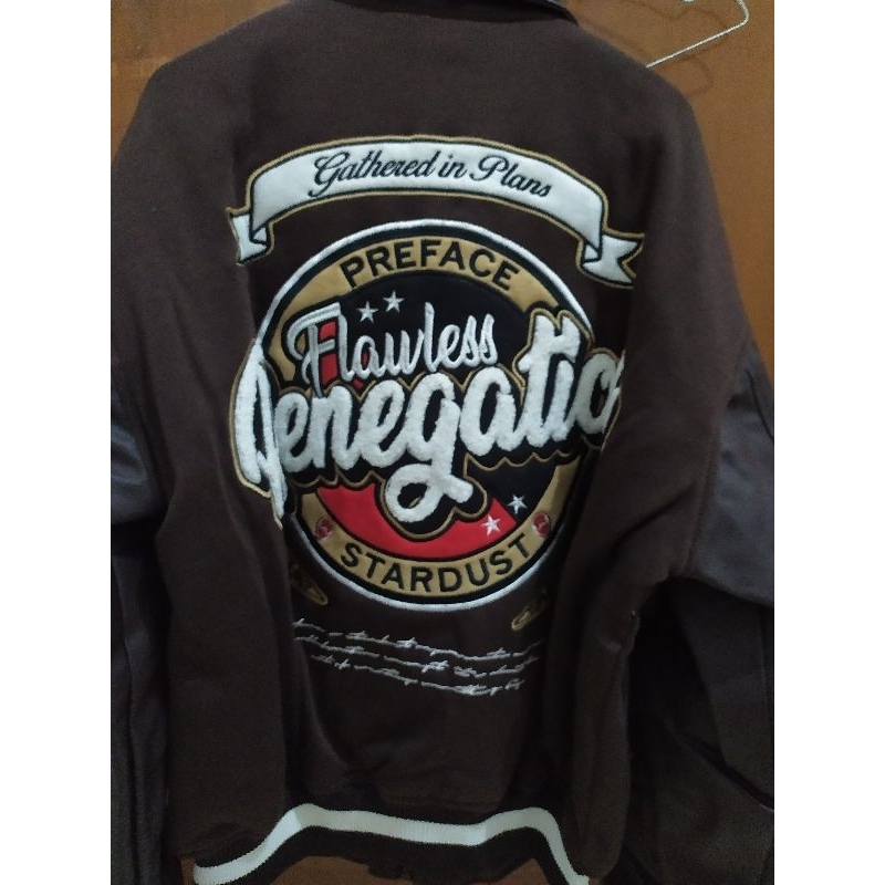 Jual Varsity Jacket Preface Warehouse X Stardust Flawless