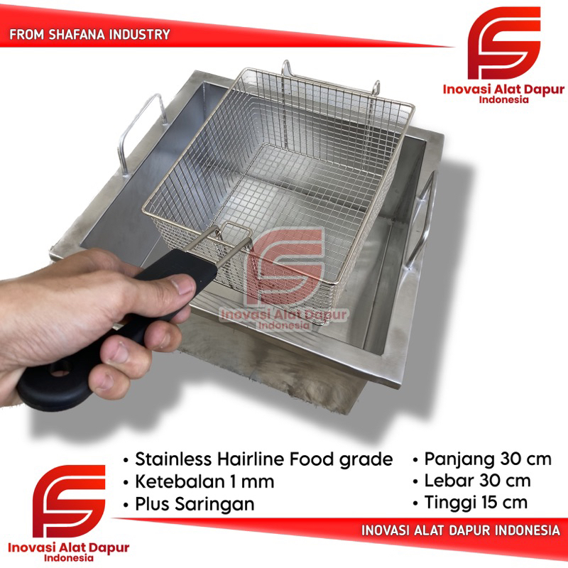 Proses penggorengan ayam goreng kipas yang sempurna