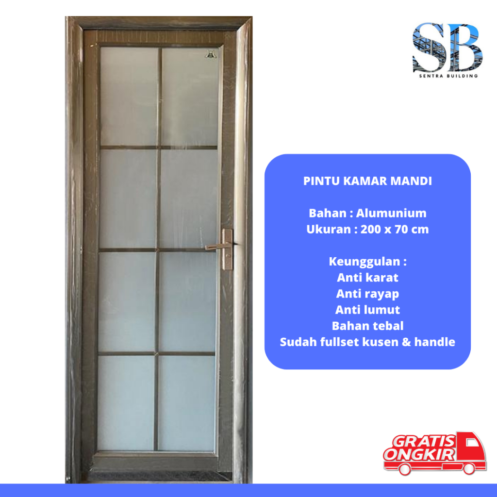 Jual Pintu Kamar Mandi / Pintu Kamar Mandi Mewah / Pintu Kamar Mandi