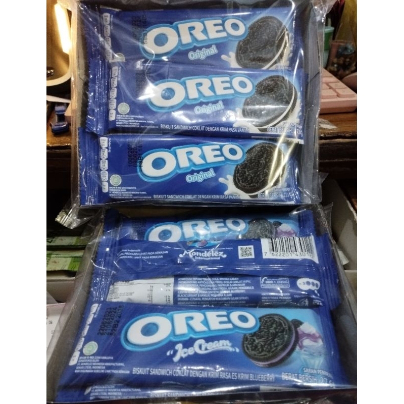 Jual Oreo Biskuit Ice Cream Str Ori Cho Cream Isi12pcx27 6gr Wajib Baca Deskripsi Ya Shopee