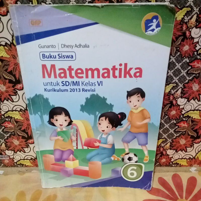 Jual BUKU SISWA MATEMATIKA SD MI KELAS 6 VI GAP | Shopee Indonesia