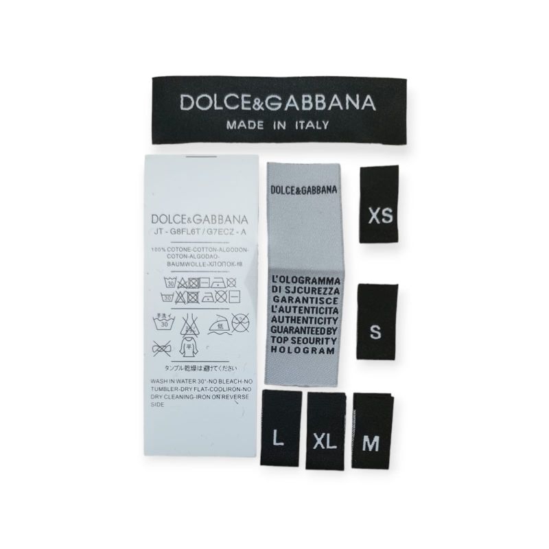 Jual SET LABEL TAG WASH D&G D0LC3 & G4BB4N4 HIGH QUALITY | Shopee Indonesia