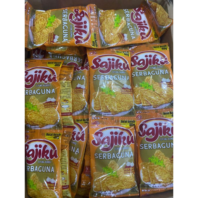 Jual TEPUNG SAJIKU SERBAGUNA RENCENG ISI 10pc | Shopee Indonesia