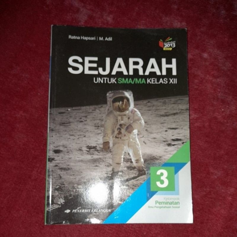 Jual Buku Sejarah Sma Kelas Kelompok Peminatan Ips Kurikulum Revisi Ratna Hapsari