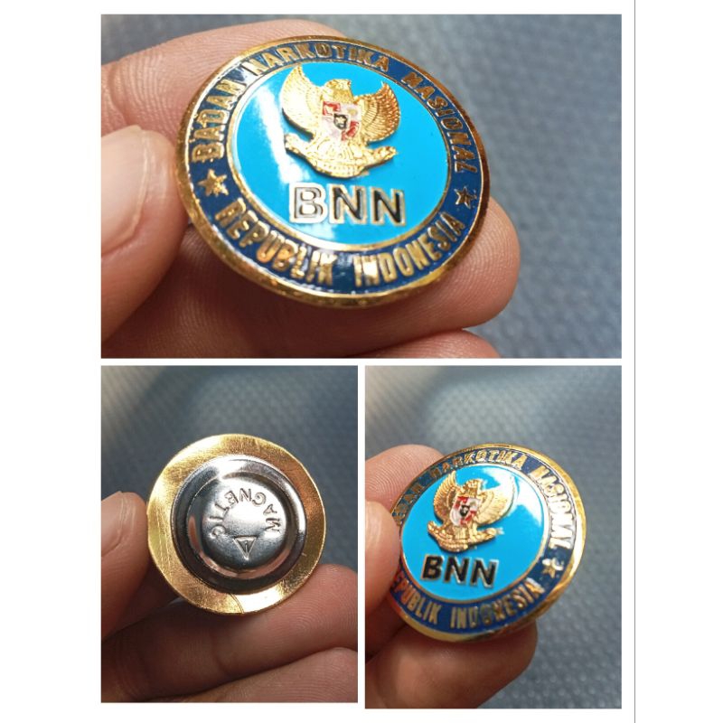 Jual PIN LENCANA BNN BULAT MAGNET | Shopee Indonesia