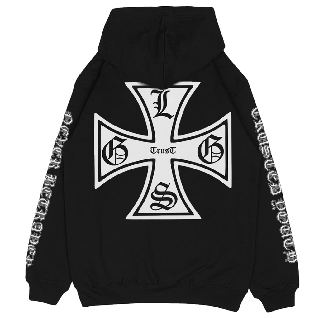 Jual GLGS Sweater Hoodie Pullover Original Trust Black Fleece