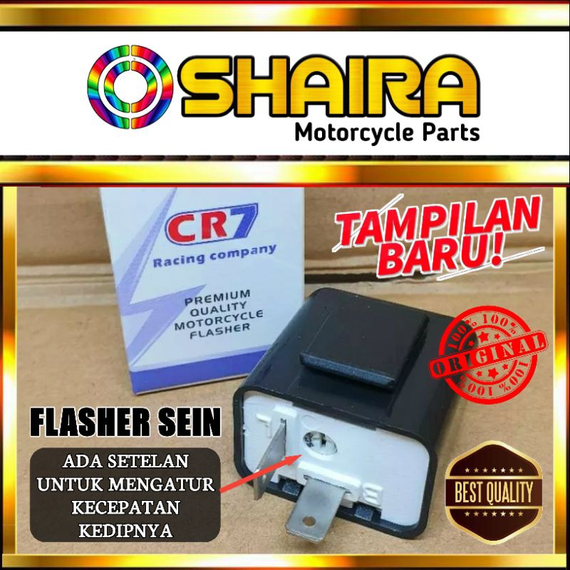 Jual FLASHER SEIN CR7/FLASER SEIN LED/FLASHER SEIN STELAN UNIVERSAL ...
