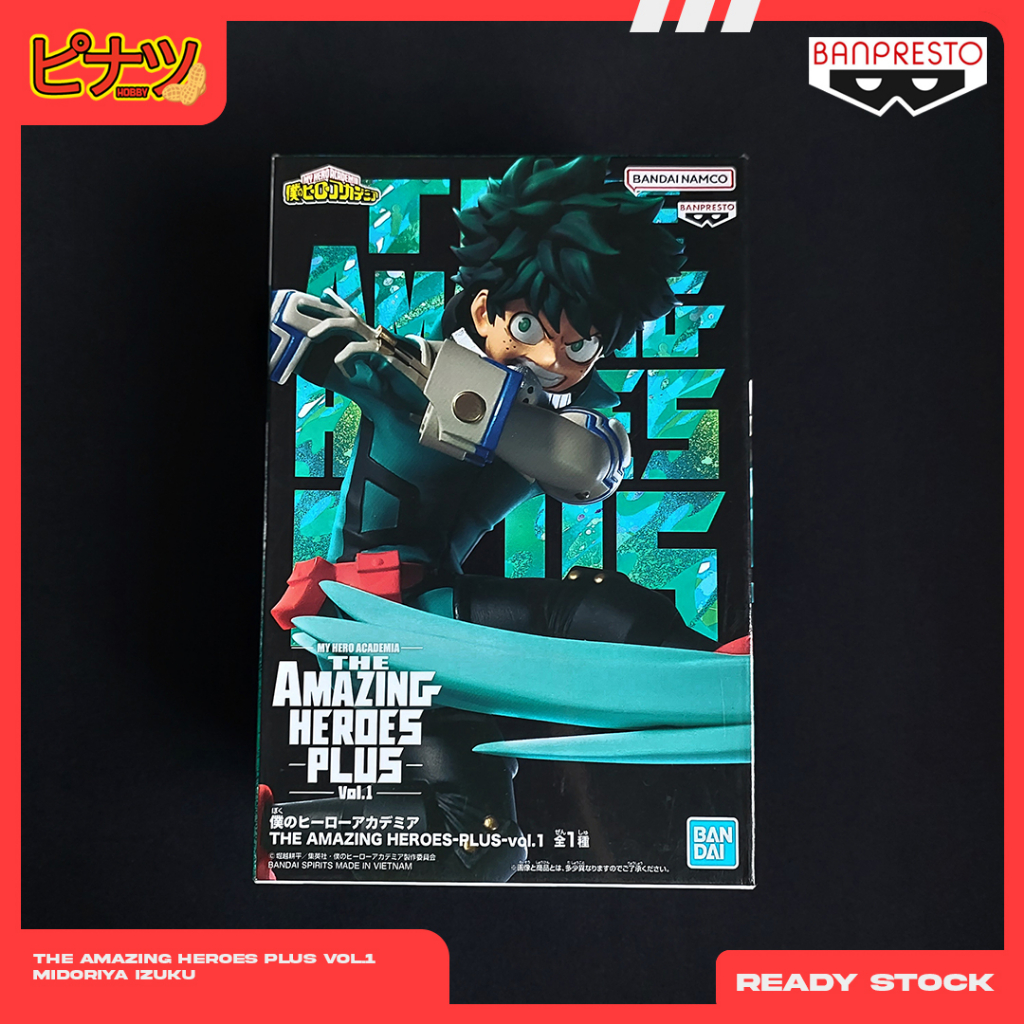 Jual Banpresto My Hero Academia Figure - The Amazing Heroes Plus Vol.1 ...