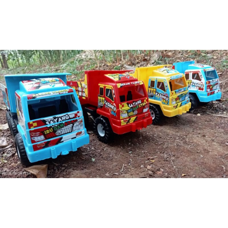 Jual mainan truck pasir truck oleng ttd new | Shopee Indonesia