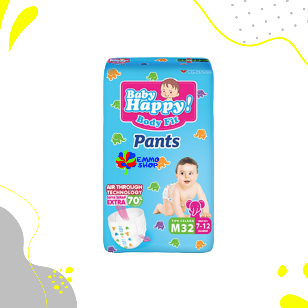 Jual Baby Happy Popok Bayi S40 M32 L28 XL26 XXL24 Shopee