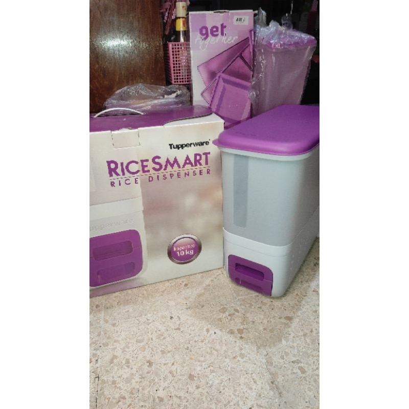 Jual Rice smart 10kg Penyimpan beras Tupperware / Tuppy | Shopee Indonesia