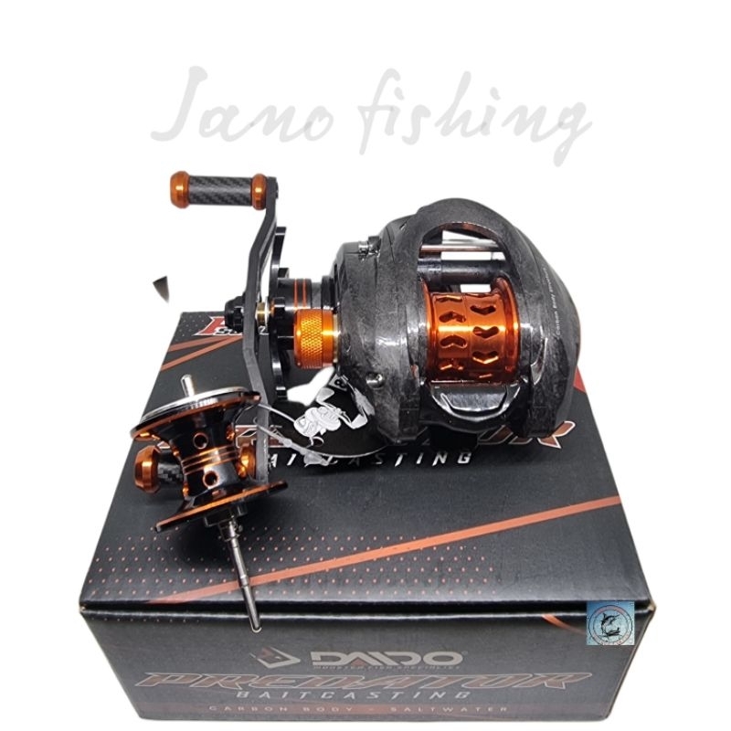 Jual Reel Daido Predator pro series 200L handle kiri doble spool ...