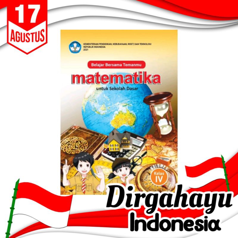 Jual Buku Matematika Kelas 4 SD Vol 1 Kurikulum Merdeka / Belajar ...