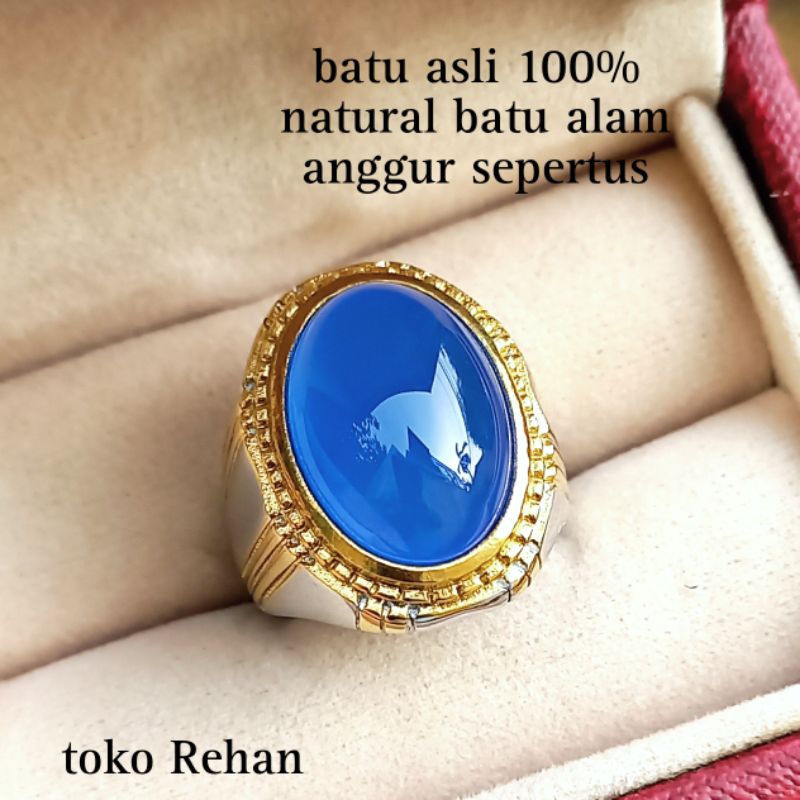 Jual Cincin Batu Anggur Spirtus Asli Batu Alam Shopee Indonesia 4926