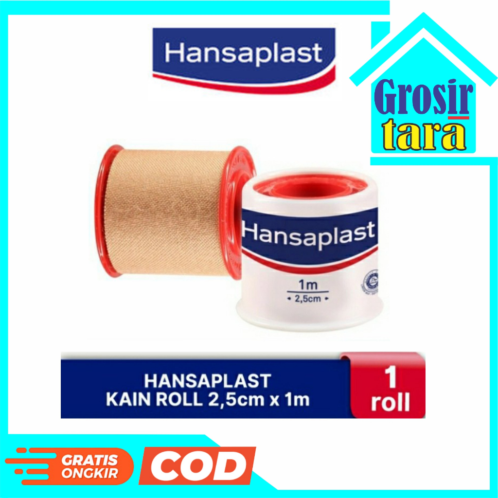 Jual Hansaplast Plester Roll Kain Cm X M Rol Gulung Plester Luka