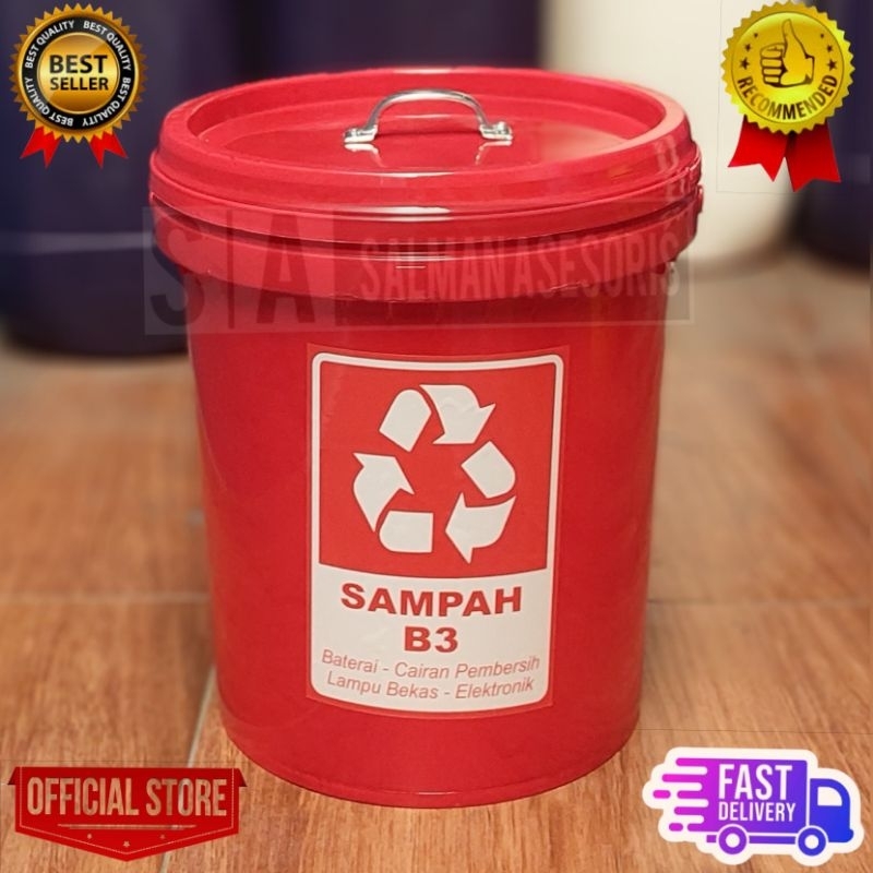 Jual Tong Ember Plastik Kg Tempat Sampah Liter Shopee Indonesia