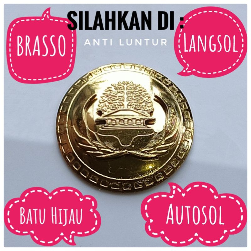 Jual Pin Lencana Korpri ASN - APAPATUR SIPIL NEGARA - KORPRI BULAT ...
