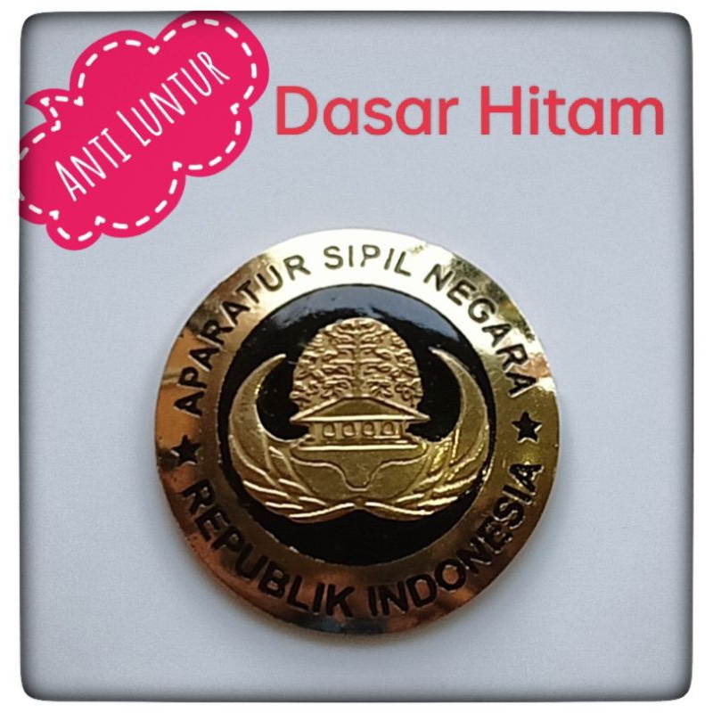 Jual Pin Lencana Korpri ASN - APAPATUR SIPIL NEGARA - KORPRI BULAT ...