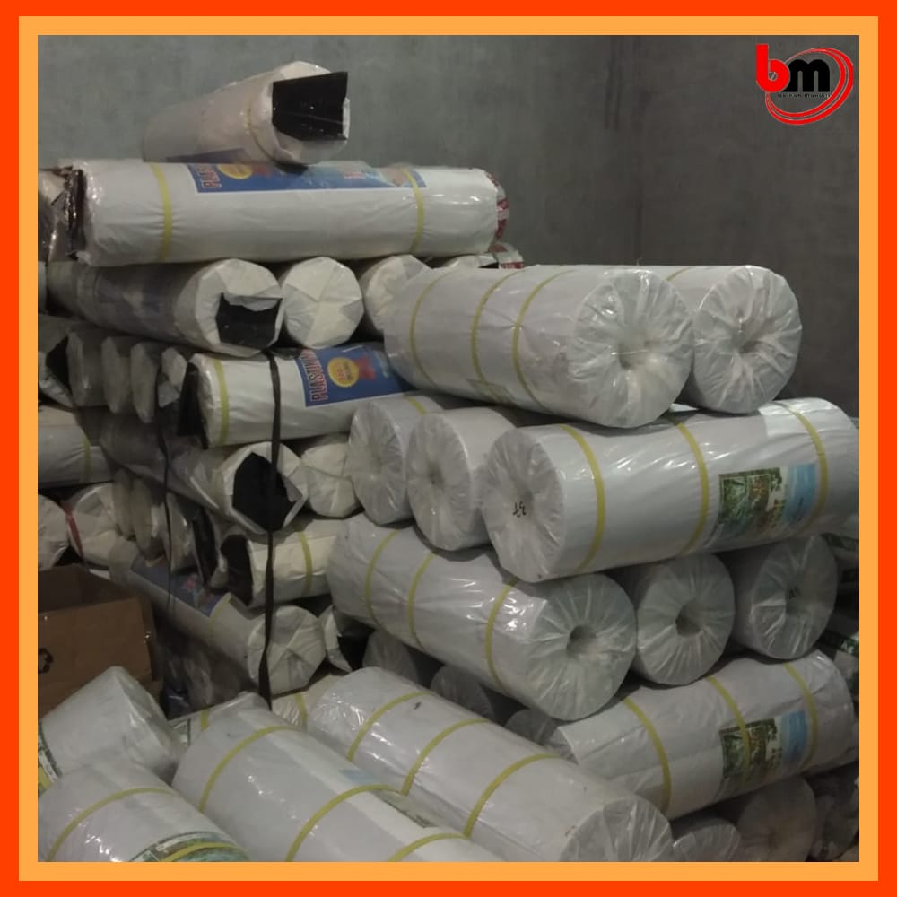 Jual Plastik Mulsa / Plastik Pertanian Hitam Perak 1 roll lebar 50 cm 8 ...
