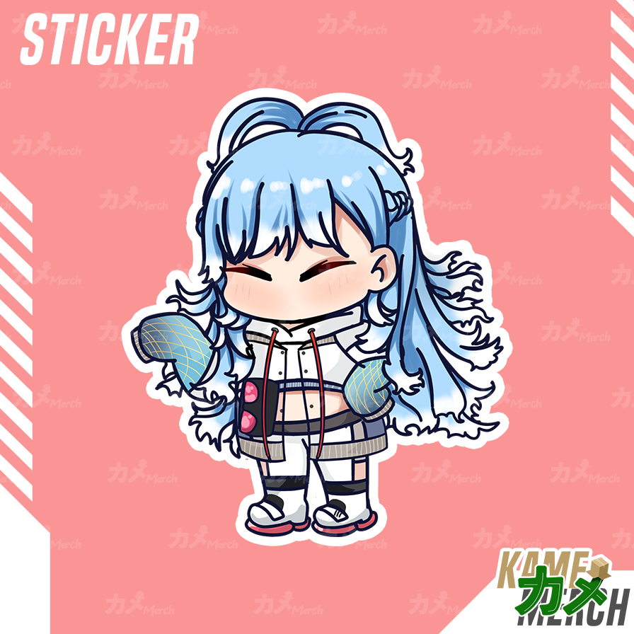 Jual [KAMEMERCH] Sticker Vinyl Anime / Vrtube Kobo Kaneuru / kobokan ...