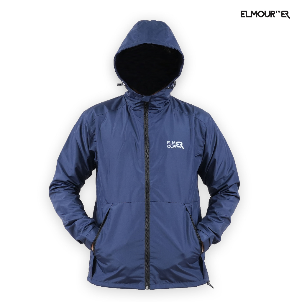 Jual Elmour Jaket Pria Windbreaker Outdoor Windproof | Shopee Indonesia