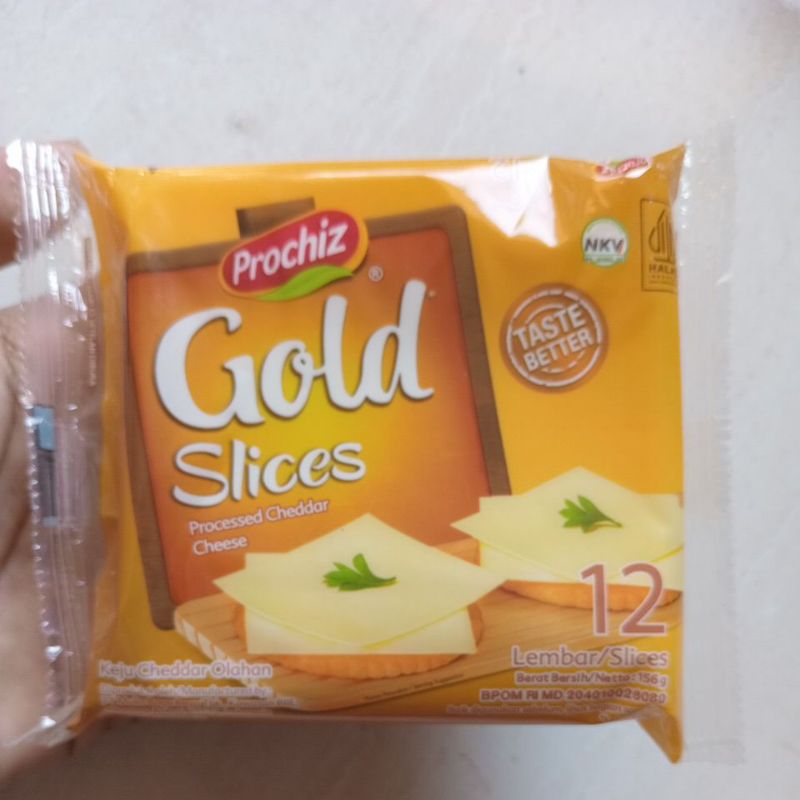 Jual Prochiz Gold Slices Isi 12 Lembar | Shopee Indonesia