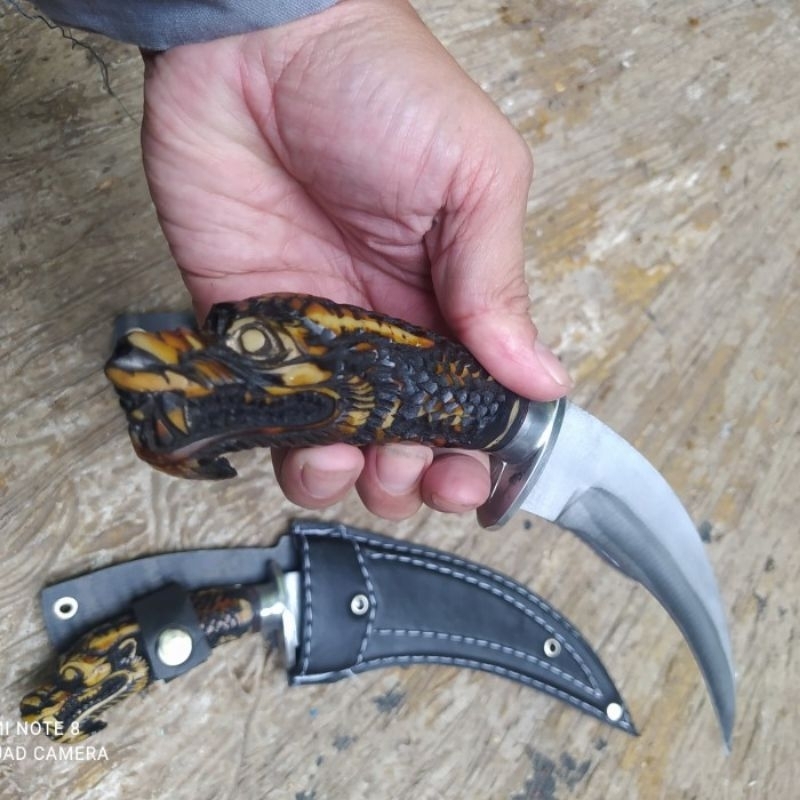 Jual Pisau Belah Durian Kuku Macan Padang Naga | Shopee Indonesia