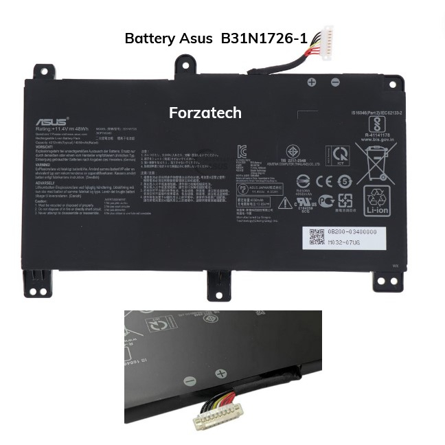 B31N1726 Batteria per ASUS TUF A15 FA506 FA506IV FX505DY
