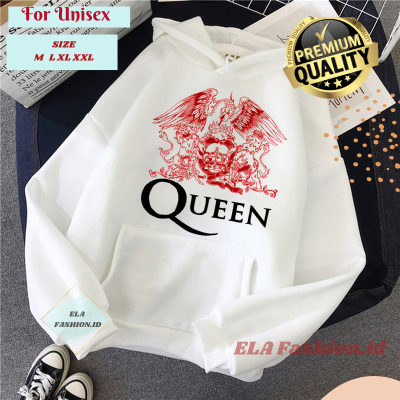 Queen Band Hoodie Queen Logo Hoodie Hoodie Queen Pullover Band