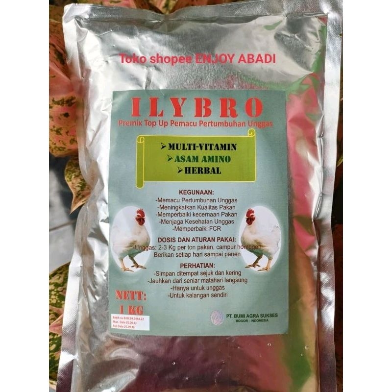 Jual ILY BRO Vitamin ayam bebek ayam petelur dll ( unggas )mengandung ...
