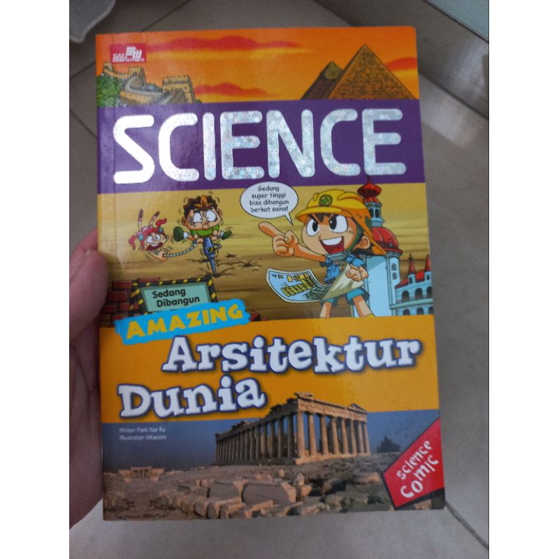 Jual Buku Science Comic Amazing Arsitektur Dunia Buku Komik Bacaan Pengetahuan Edukasi Preloved