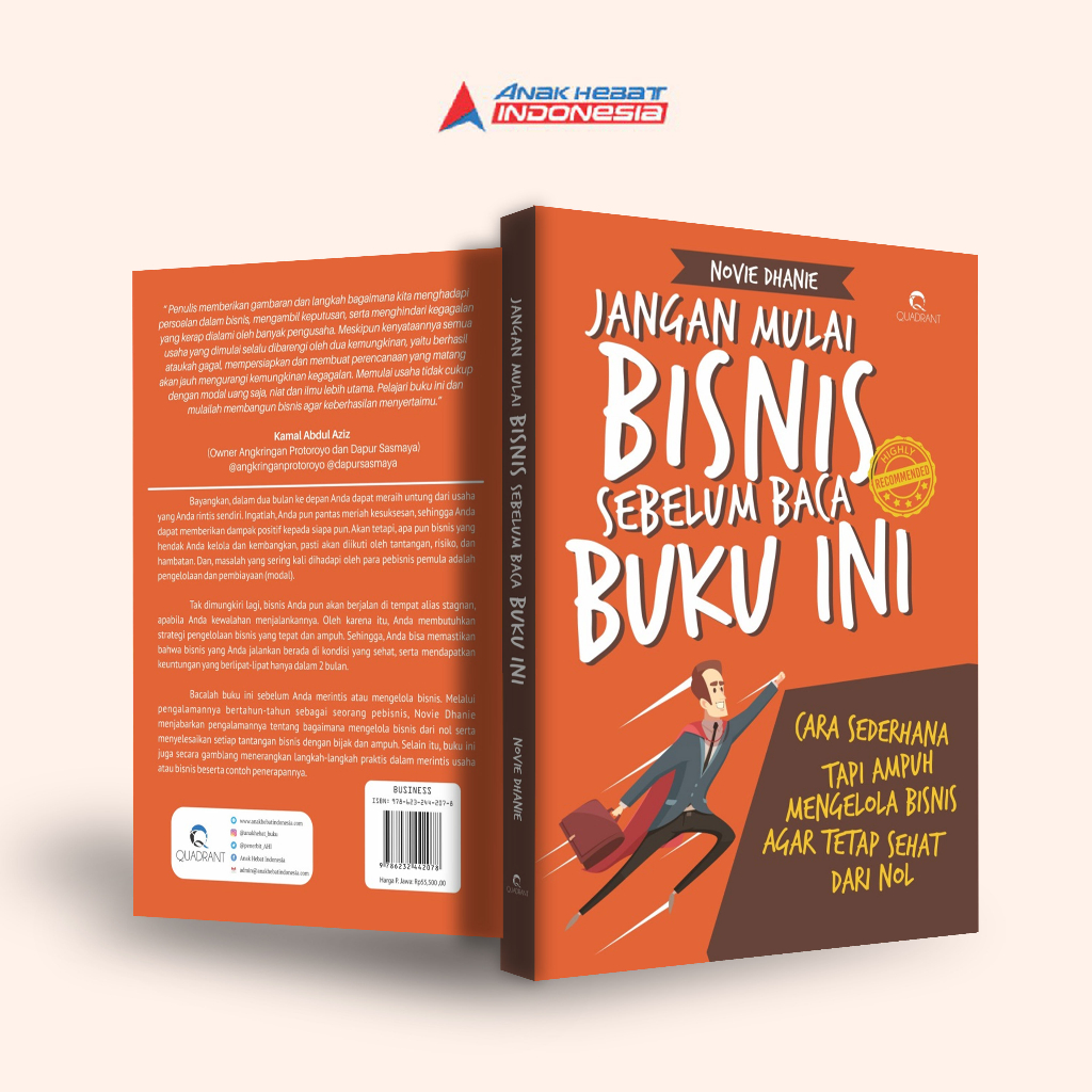 Jual Buku Jangan Mulai Bisnis Sebelum Baca Buku Ini Cara Sederhana Tapi ...