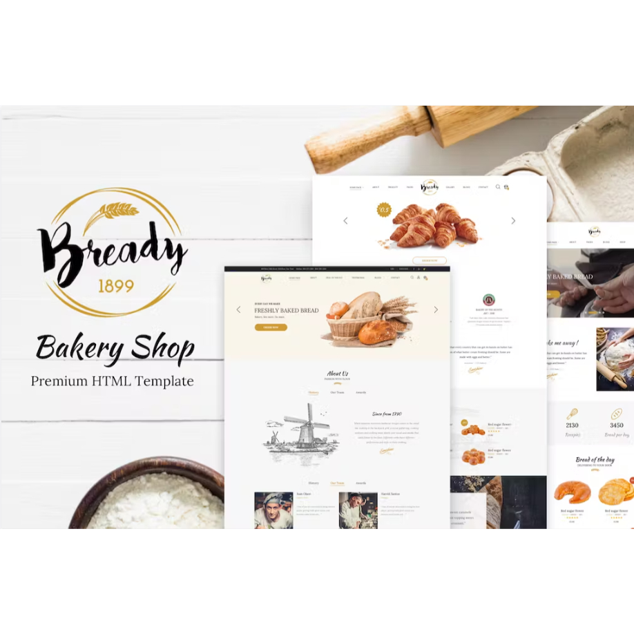 Jual Template Website Makanan - Roti & Cake | Shopee Indonesia