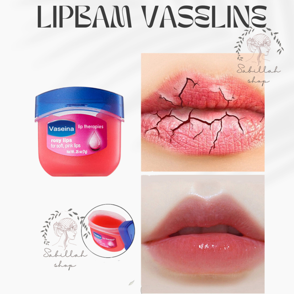 Jual Vaseline Lip Vaseline Lip Therapy Rosy Pelembab Bibir Vaseline Lip Therapy Pelembab