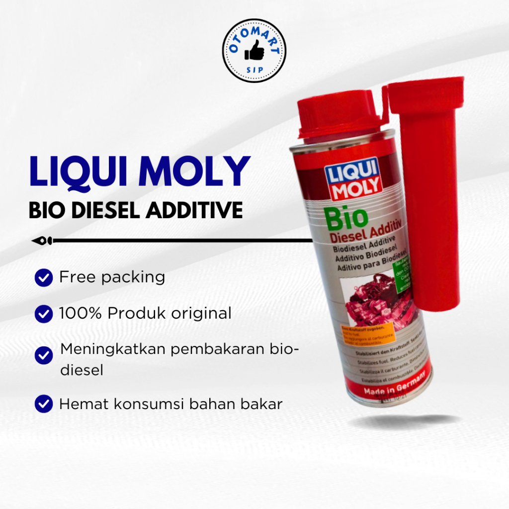 Jual Additive Solar Diesel Fuel Liqui Moly Bio Diesel Additive 250 ML ...