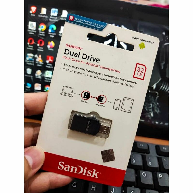 SanDisk Ultra Dual Drive 16GB/32GB/64GB/128GB USB OTG Flash Drive