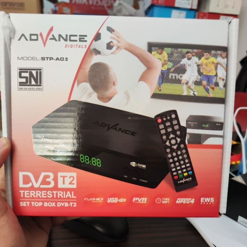 Jual STB ADVANCE SET TOP BOX PENGUBAH SINYAL ANALOG KE DIGITAL Shopee