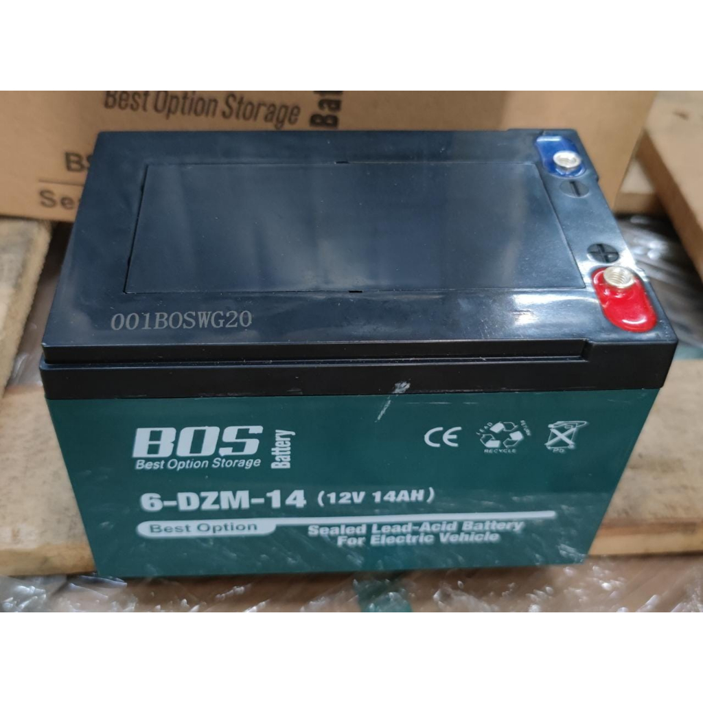 Jual AKI BATERAI MOTOR LISTRIK SELIS BOS EVB 6-DZF-14 12v 14ah DEEP ...