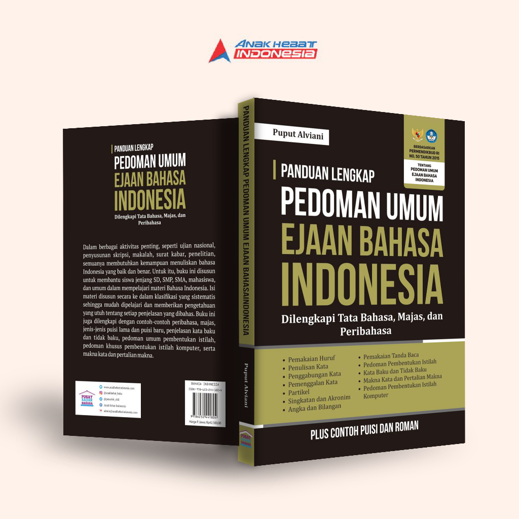 Jual Buku Panduan Lengkap Pedoman Umum Ejaan Bahasa Indonesia ...