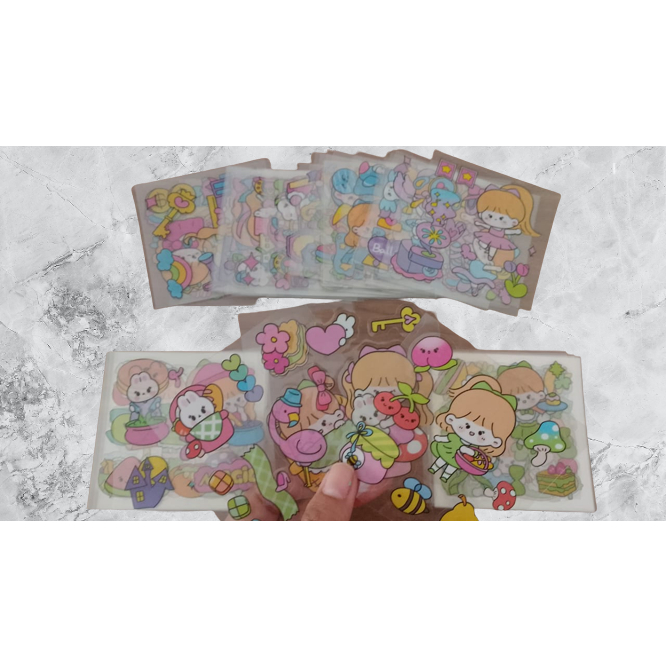 Jual Stiker Lucu 2D Tumblr PerLEMBAR / Sticker 2D Lucu Tumblr | Shopee ...