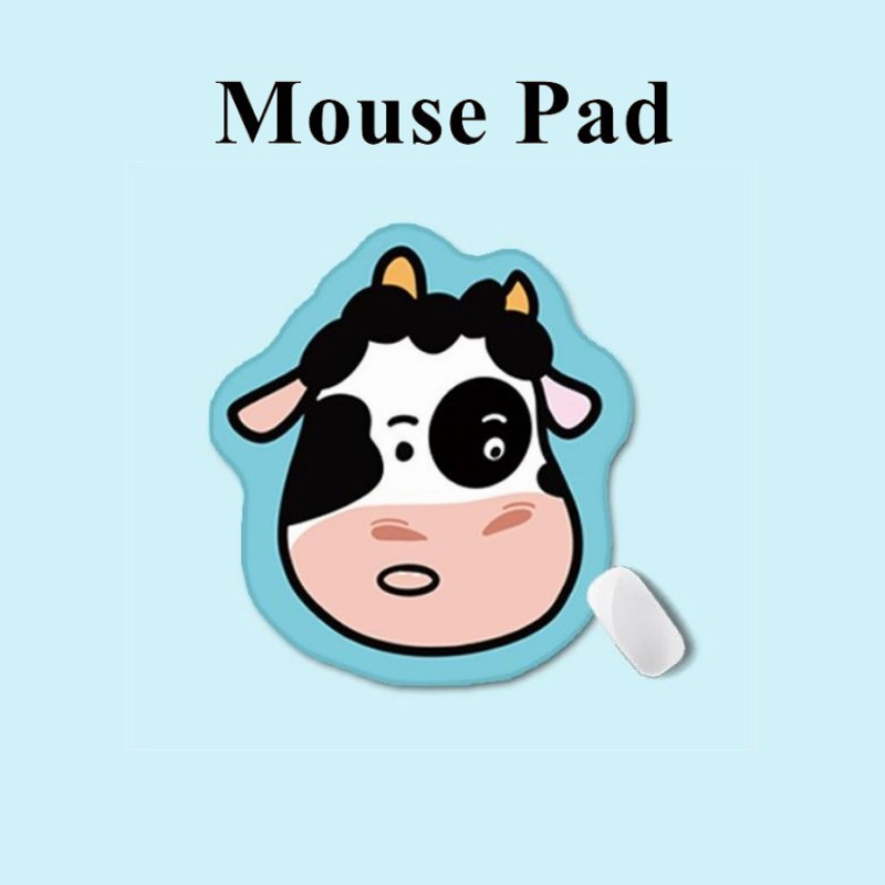 Jual Mouse Pad Gaming Antislip Pola Kartun Hewan - sapi, anak babi ...