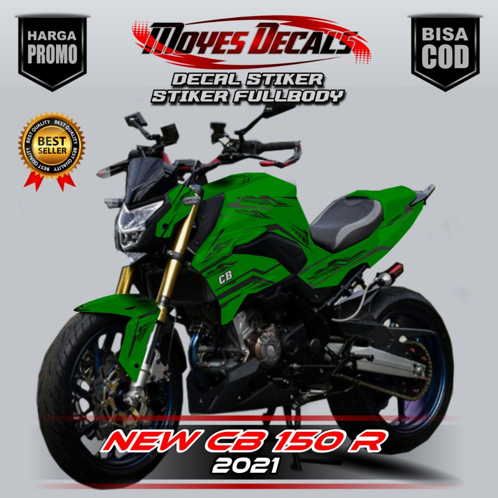 Jual Decal Fullbody New CB 150R 2021 - Decal Stiker Motor New CB 150R ...