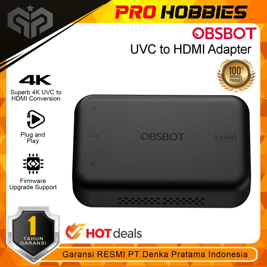 Jual OBSBOT UVC to HDMI Adapter Original | Shopee Indonesia